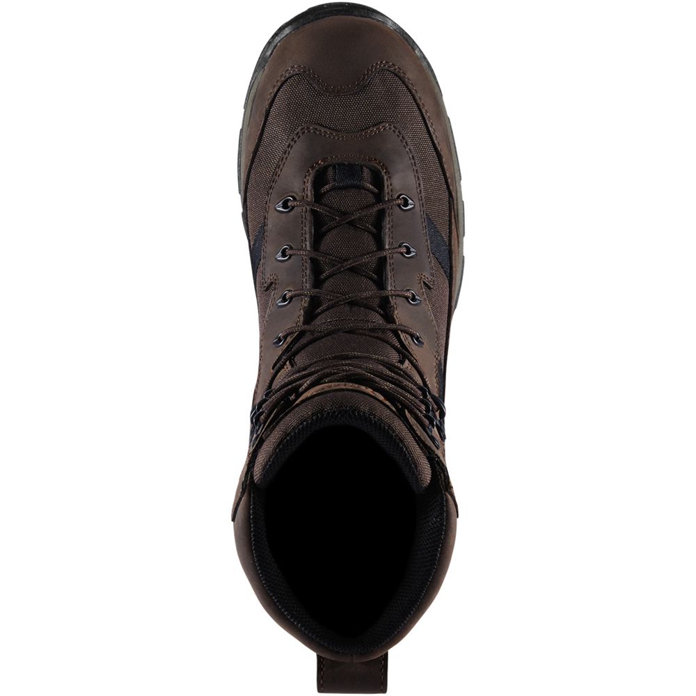 Danner Dark Brown Hunting Boots - Danner Alsea 400G - Danner Mens Boots ...