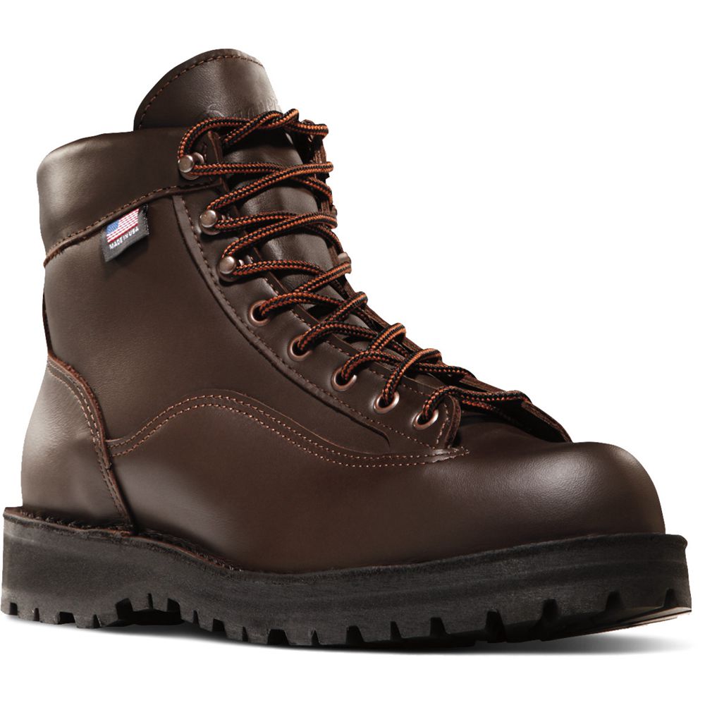 Danner Dark Brown Hiking Boots - Danner Explorer - New Danner Womens Boots